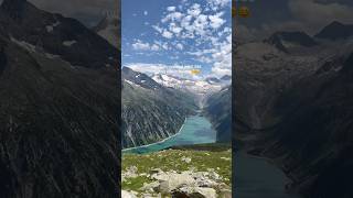 Two hours hiking and climbing ZILLERTAL ALPS TIROL shorts olpererhütte mountain hike nature [upl. by Kyle]