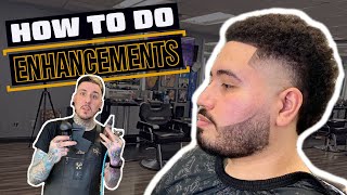 HOW TO APPLY COLOR ENHANCEMENT ✅ Achieve the Perfect Crispy Hairline [upl. by Skutchan]