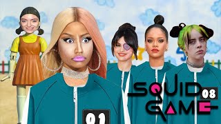 SQUID GAME If Celebrities Played FULL SERIES [upl. by Mccahill]