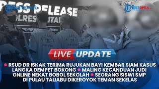 🔴 KEMBAR SIAM DEMPET BELAKANG DIRAWAT DI RSUD DR ISKAK Live Update Siang Rabu 24 April 2024 [upl. by Budding]