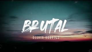 Olivia Rodrigo  brutal Lyrics 1 Hour [upl. by Siuraj109]