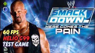 Test Game PS2 WWE SmackDown Here Comes the Pain Di Android Helio G99 [upl. by Myrilla355]