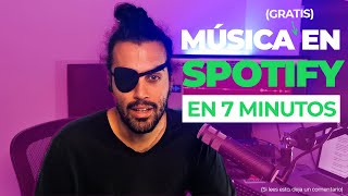 como subir musica a spotify [upl. by Henghold]