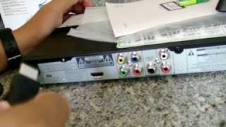 Unboxing DVD Player Philips 3980K [upl. by Aicnom]