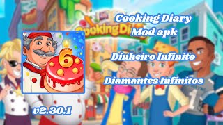 Cooking Diary v2301 Mod Apk Dinheiro infinito [upl. by Avad51]