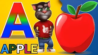 A for apple b for ball c for cat d for dog abcd alphabet Cartoon video aforapple song [upl. by Burchett]