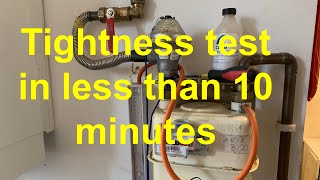 Tightness testing a natural gas supply ACS REVISION IN LESS THAN TEN MINUTES hopefully part 1 [upl. by Renita]