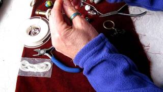 Dowsing Class 1  Making a pendulum for dowsing [upl. by Auohs]