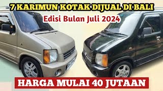 HARGA MOBIL BEKAS SUZUKI KARIMUN DI BALI EDISI BULAN JULI 2024 [upl. by Yerag]