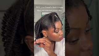 Adwoa Beauty Blue Tansy Treatment Serum 🩵 naturalhair naturalhairstyles type4hair [upl. by Anneres]