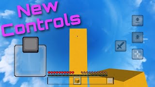 MCPE New Mobile Controls Guide [upl. by Berkie]