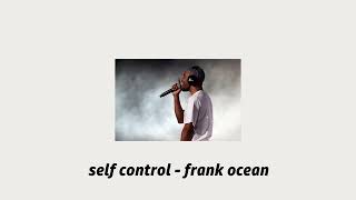 self control  frank ocean  cover [upl. by Nirej]