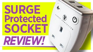 Masterplug 21 A USB Charger with Plug Surge Socket Review [upl. by Moritz671]