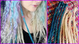 How To Make SE Synthetic Dreadlocks [upl. by Sorips717]