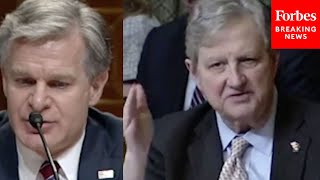 John Kennedy To FBI Director Wray Is It True That Michael Sussman Had A Special Badge [upl. by Erret]