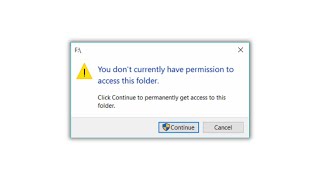 You dont currently have permission to access this folder in Windows 11 10 8 7  2024 [upl. by Ruscio]