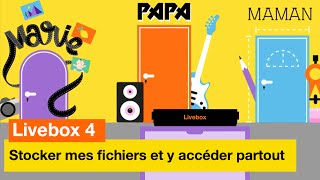 Nouvelle Livebox  Stocker mes fichiers et y accéder partout – Orange [upl. by Mackay460]