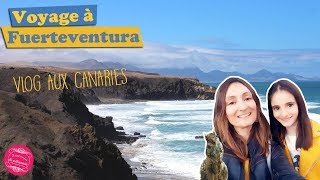 🏝 VLOG aux CANARIES sur lîle de FUERTEVENTURA  🏝 [upl. by Yunfei387]