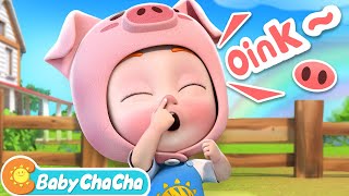 Old MacDonald Had a Farm  Animal Sounds Song  Baby ChaCha Nursery Rhymes amp Kids Songs [upl. by Boys271]