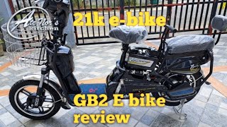 Bumili kami ng ebike sulit kaya itoGB2 N WOW E Bike reviewmasarap siya I drive [upl. by Putnem]