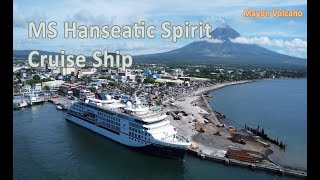 MS Hanseatic Spirit at Legazpi port [upl. by Lunetta]