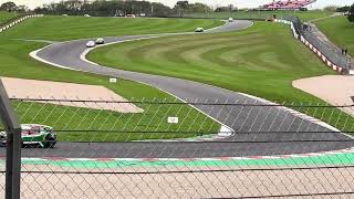 Donington Park 2024 750 Weekend BMW Runs Wide [upl. by Nicolais]