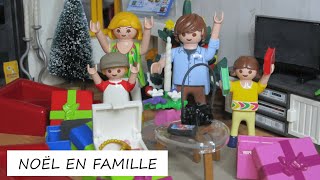 Les cadeaux 🎁 de Noël en famille à la maison  Film Playmobil en français [upl. by Jaime]