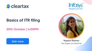 Basics of ITR filing [upl. by Arbed]