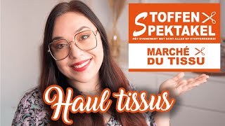 📦 HAUL tissus  Spécial Stoffen Spektakel 📦 [upl. by Ellemrac]