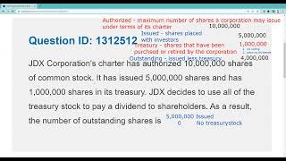 SIE Exam Prep and Series 7 Exam Prep  Can Treasury Stock come out of Retirment and be reissued [upl. by Ertsevlis]