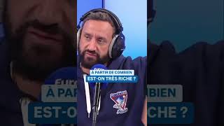 À partir de combien on est riche  shorts argent hanouna [upl. by Ilsel727]