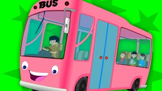 The Wheels On The Bus  Nursery Rhymes  Songs For Kids  Baby Videos [upl. by Gillette]