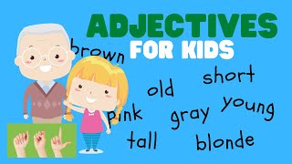 ASL Adjectives for Kids [upl. by Salguod]