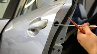 Door handle removal Mazda 3 [upl. by Otrevogir]