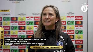 quotEsto nos va a servir para el torneo chilenoquot Declaraciones Silveira y Grez CC 60 ALW Libertadores [upl. by Gennifer356]