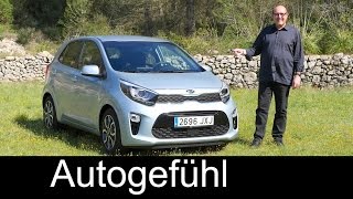 Kia Picanto FULL REVIEW test driven allnew neu Kia Morning 20172018 [upl. by Haikan]