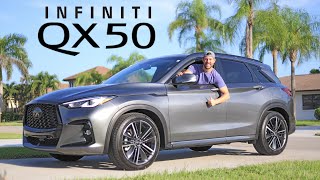 An Overlooked Luxury Bargain  2023 Infiniti QX50 Review and Buying Guide [upl. by Aneez]