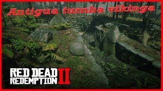 🦴💀🦴¡¡TUMBA ANTIGUA EN RED DEAD REDEMPTION Y OBJETOS ÚNICOS🦴💀🦴 [upl. by Allrud190]