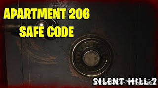 Apartment 206 Safe Code in Silent Hill 2 Remake Standard Difficulty [upl. by Avlasor558]