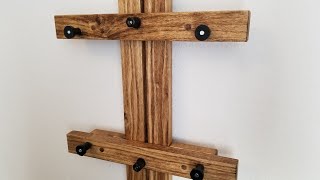 DIY Artist Easel Vertical Wall Mounted Easel for Painting [upl. by Mairym]