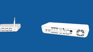 CONNECTING YOUR FREESAT BOX [upl. by Aiouqahs]