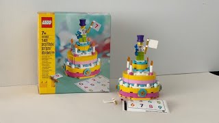 LEGO 40382 Birthday Set REVIEW [upl. by Noemys]