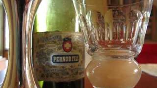 Vintage absinthe Pernod Fils circa 1905 [upl. by Drofwarc301]