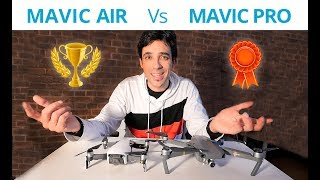 Comparativa Mavic AIR Vs Mavic PRO en Español [upl. by Dodi289]