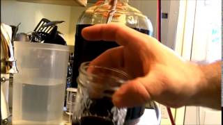 Vino Italiano Barolo Degassing And Clearing  How To Make Homemade Wine [upl. by Anaej]