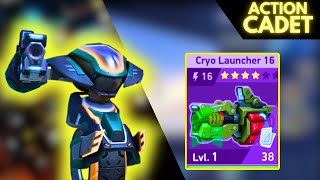 Freezeem Up with Cryo launcher 16🥶🥶 Mech arena Cryo launcher [upl. by Hairej]