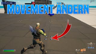 Fortnite MOVEMENT ändernumstellen PC  Fortnite Movement Fix Deutsch [upl. by Suivatnad]