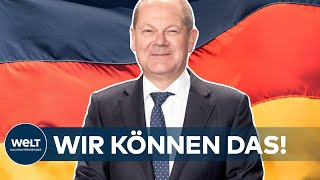 EIN JAHR KANZLER Olaf Scholz zieht positive AmpelBilanz  WELT Dokument [upl. by Suriaj]