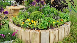 99 flower bed design ideas choose the type and shape Bonus garden ponds fountains [upl. by Perretta419]