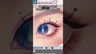 ✨️Eye Painting Process in Ibispaint X✨️ ibispaint ibispaintx shorts [upl. by Andris]